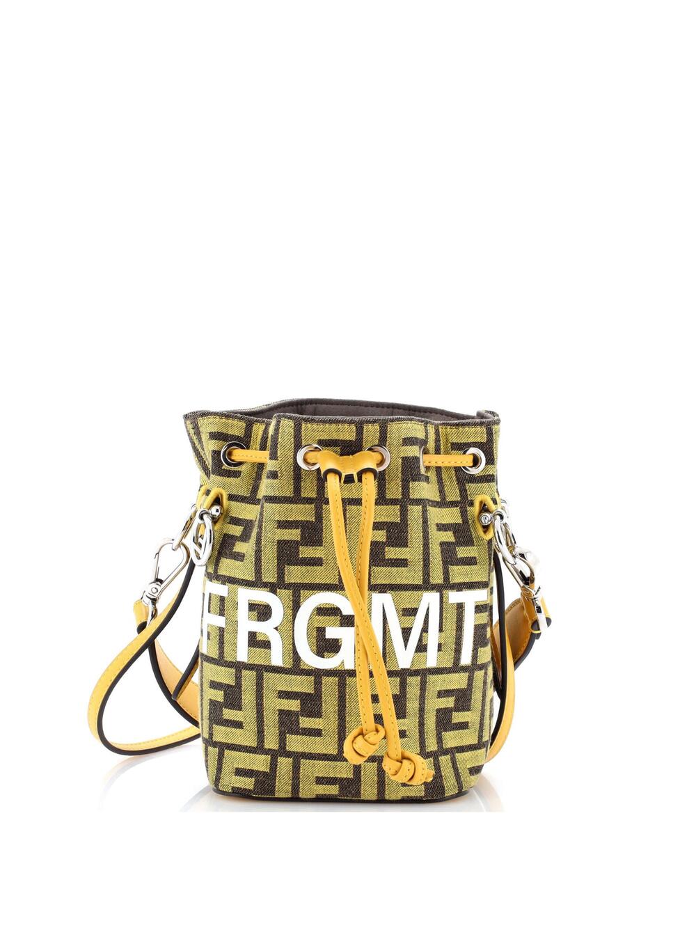 X Fendi Fragment Mon Tresor Bucket Bag #236755F13B